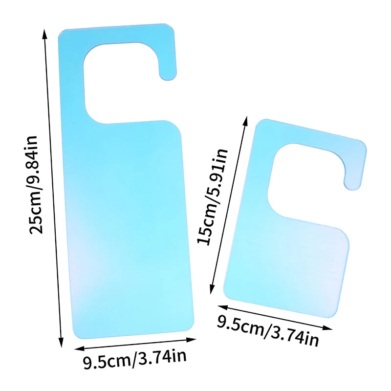 Aurora Acrylic Nail Swatch Display Board with Hook | Color Chart Nail Display Board QXL