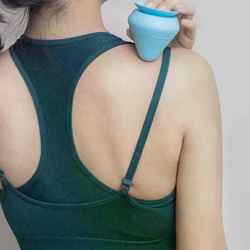Silicone Suction Cup Massage Cone | Full Body Fascia Ball Massage Cone Ball QXL
