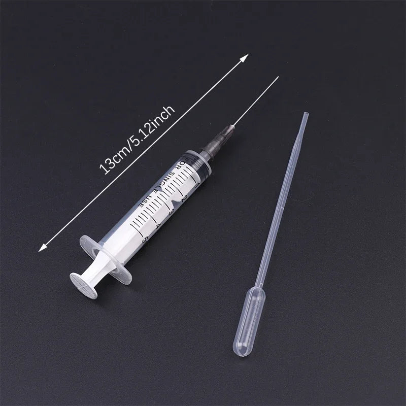 5-Pc Perfume & Cosmetic Transfer Kit – Funnel, Dropper & Syringe Cosmetic Transfer Kit QXL