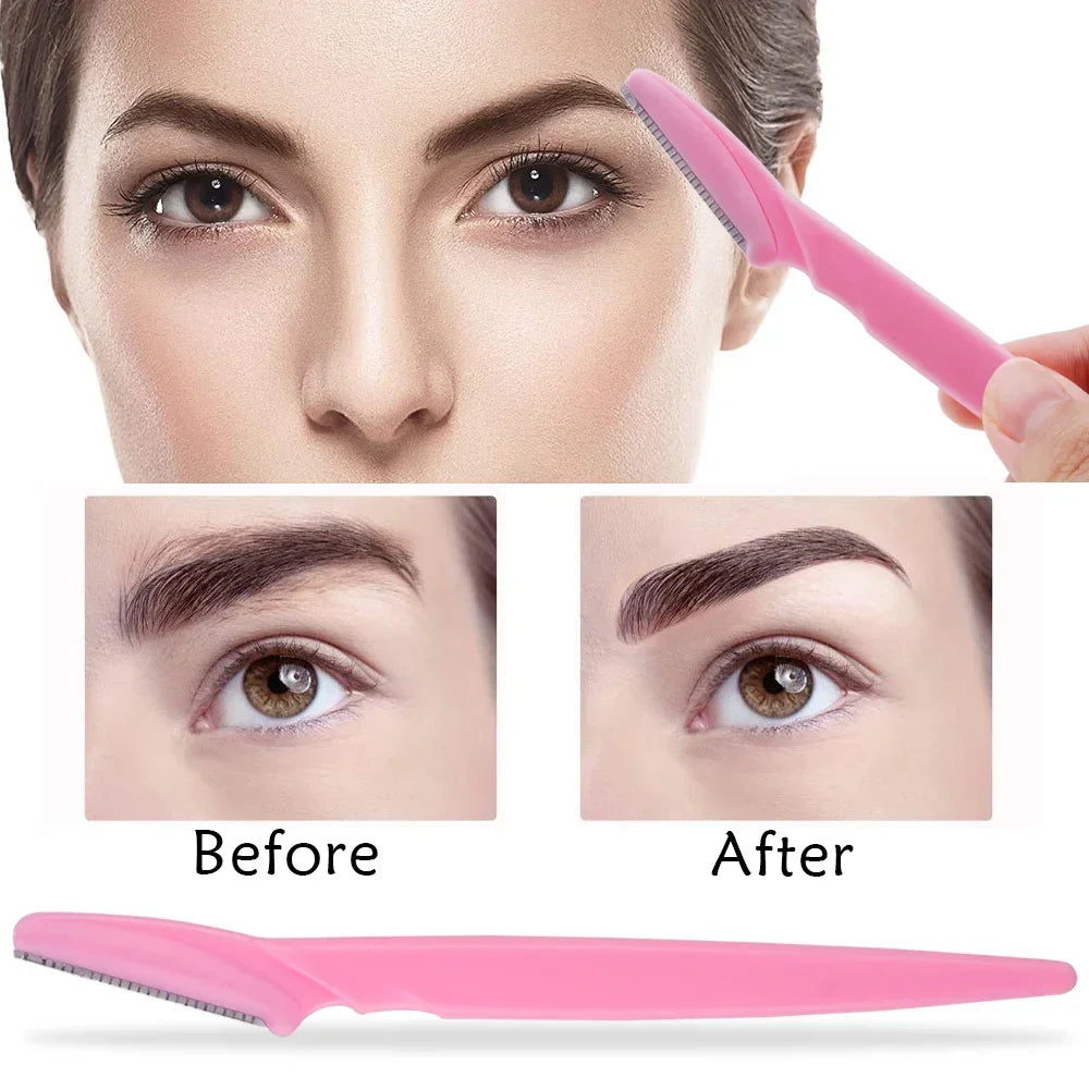 Eyebrow Trimmer Blades 3/10 Pc – Portable Face Hair Shaper Eyebrow Trimmer Blades QXL