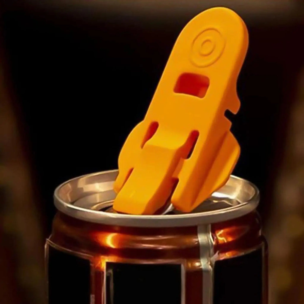 6-Pack Reusable Soda Can Opener | Portable Kitchen & Camp Tool Can Opener Set QXL