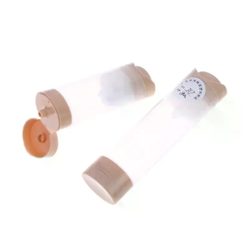 50/80ml Airless Vacuum Press Dropper Bottle | PP Cosmetic Container Airless Pump Bottle QXL