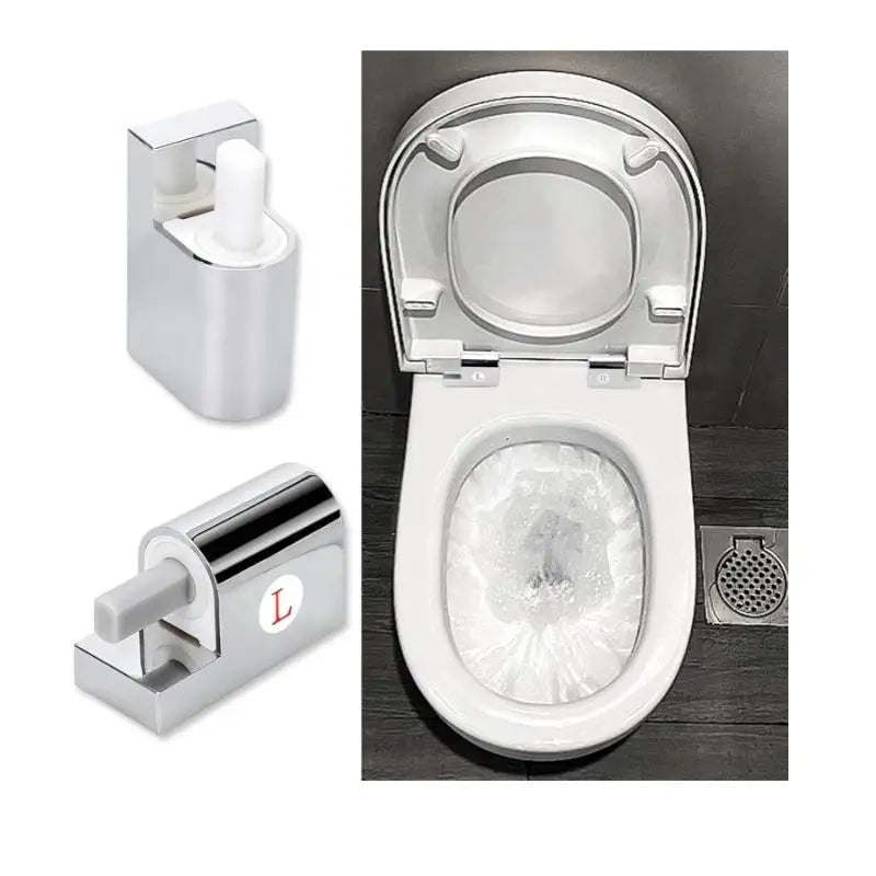 Universal Soft Close Toilet Seat Hinges | Adjustable ABS Toilet Seat Hinges QXL