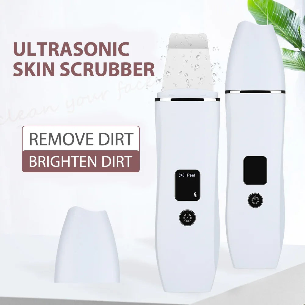 Ultrasonic Skin Scraper | 4-Mode Microcurrent Lifting Device Ultrasonic Skin Scraper QXL