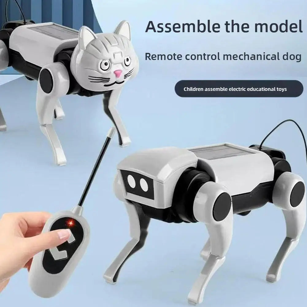 DIY Robot Dog Toy | Walking Mechanical Puppy for Kids 6–12 DIY Robot Toy QXL