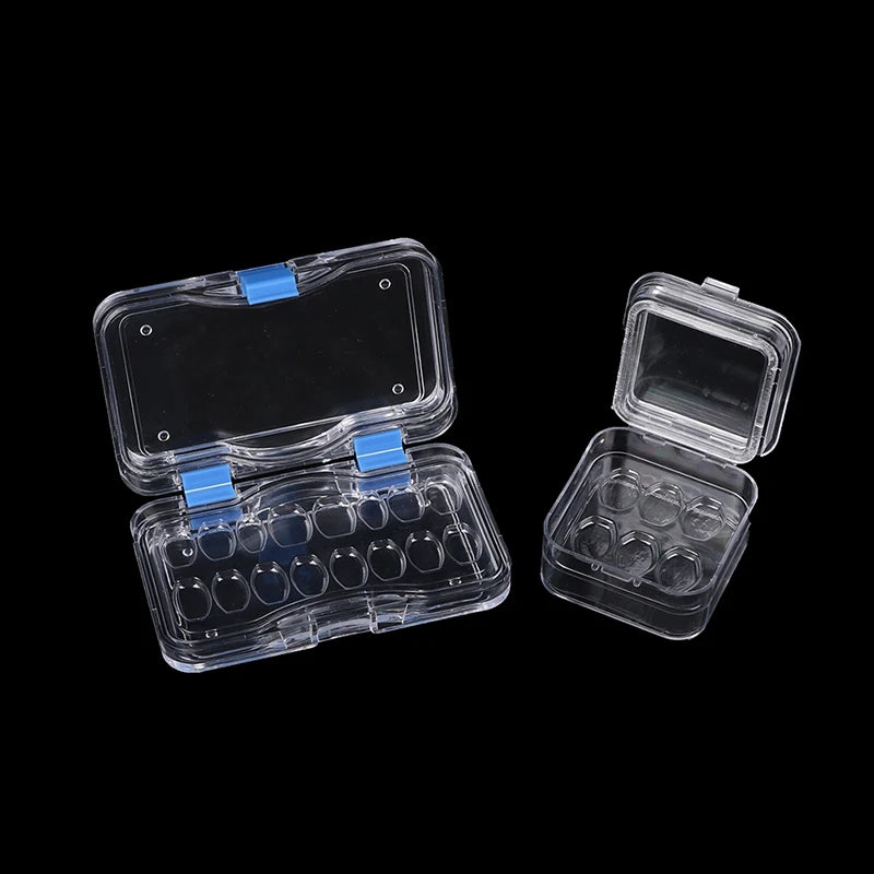 6 & 16 Grid Dental Veneer Denture Storage Box with Film Dental Storage Box QXL