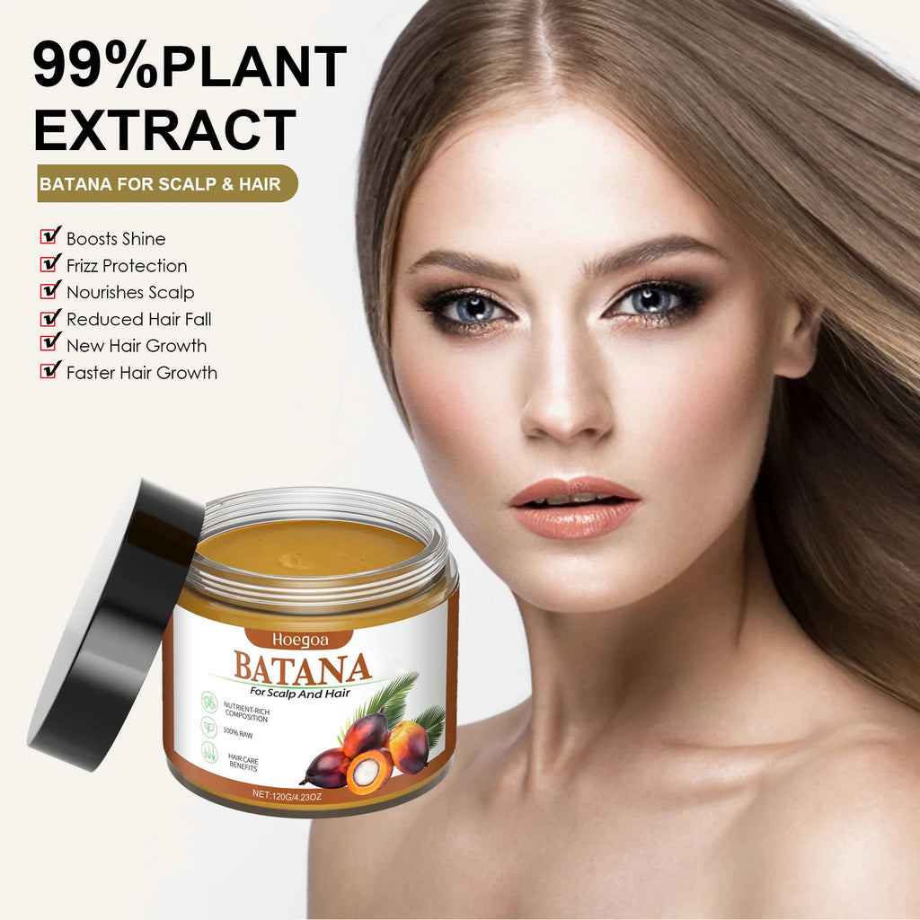 HOEGOA Batana Hair Care Oil 120g – Nourish, Strengthen & Shine Hair Treatment Oil QXL
