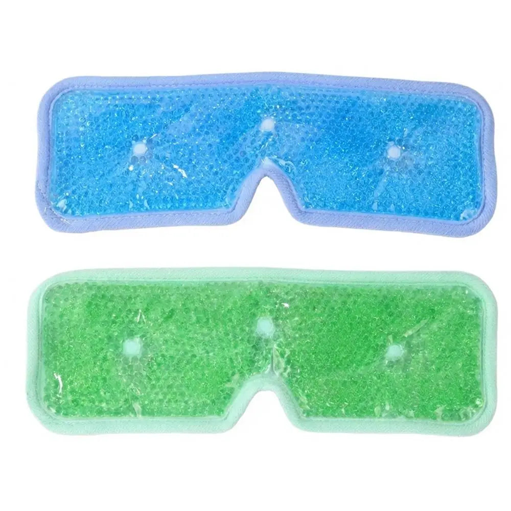 Reusable Gel Bead Eye Mask | Hot & Cold Therapy for Sleep Gel Eye Mask QXL