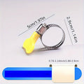 Adjustable Stainless Steel Hose Clamps with Plastic Handle Hose Clamp QXL 19mm
