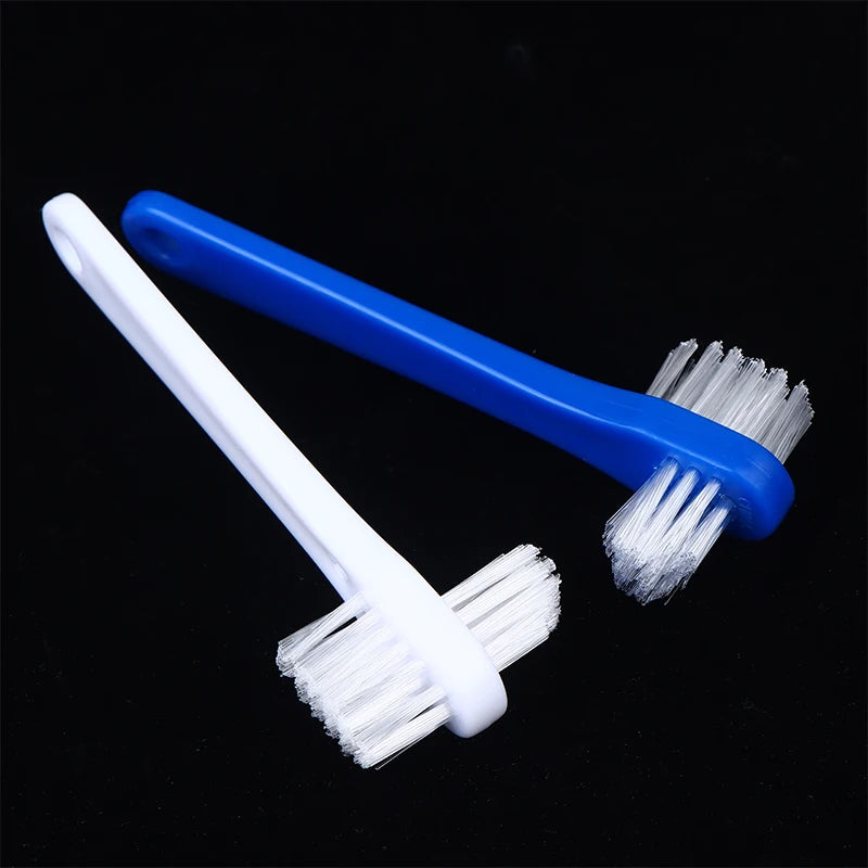 10-Pack Double-Sided Denture & Retainer Cleaning Brushes Denture Cleaning Brush QXL
