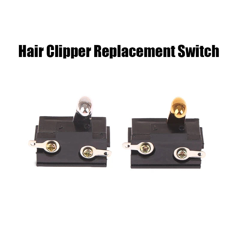 Hair Clipper Replacement Power Switch – Metal & Plastic Part Clipper Replacement Part QXL