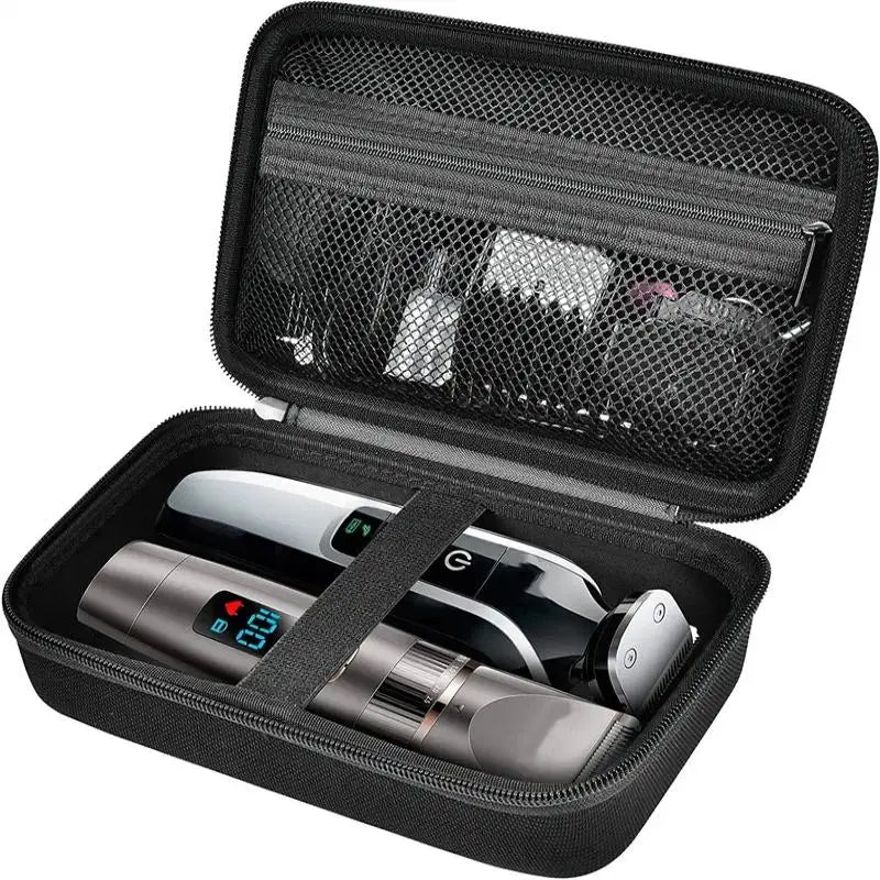 Hair Clipper Storage Bag | Beard Trimmer Organizer Case Grooming Tool Bag QXL