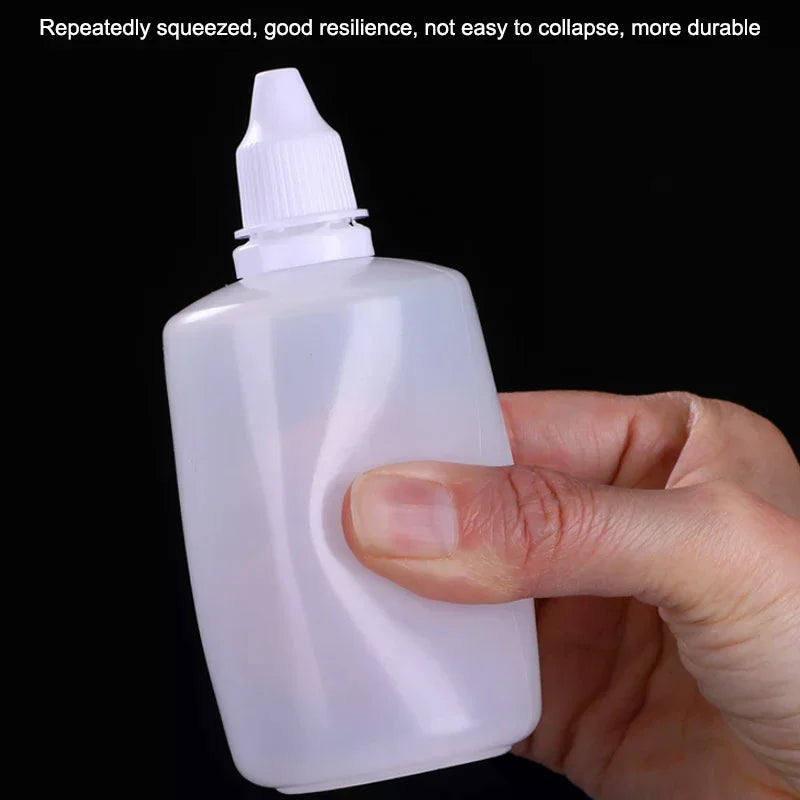 10-Pack Refillable Squeezable Eye Drop Bottles 5–30ml Eye Drop Bottles QXL