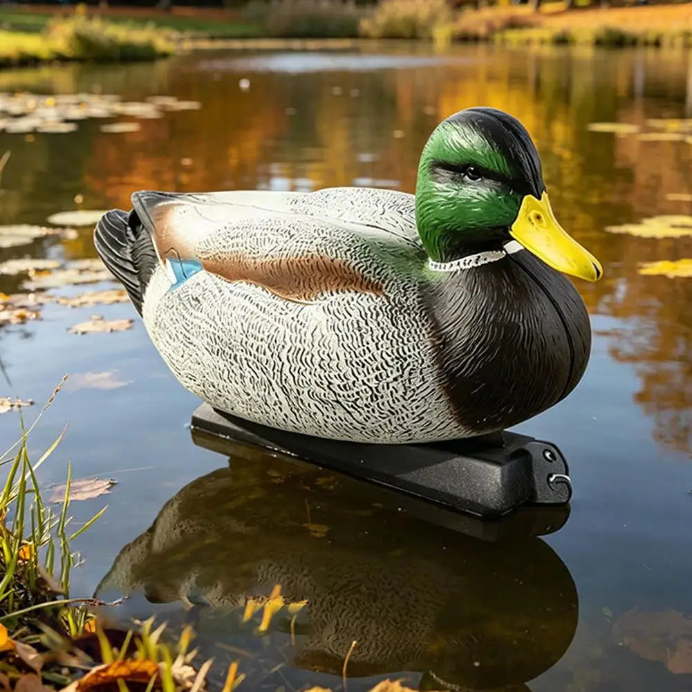 Realistic Mallard Duck Decoy | Floating Drake for Hunting & Garden Duck Hunting Decoy QXL