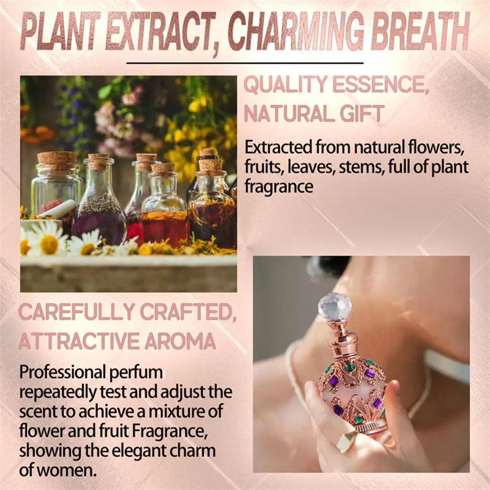 Arabian Floral Perfume | Rose, Jasmine & Vanilla | 15ml Women's Perfume QXL