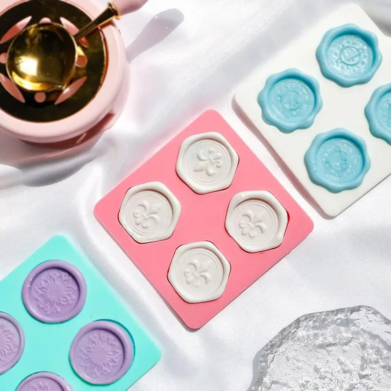 Wax Seal Silicone Mold Pad for 25mm Stamps | Reusable Wax Seal Mold Pad QXL