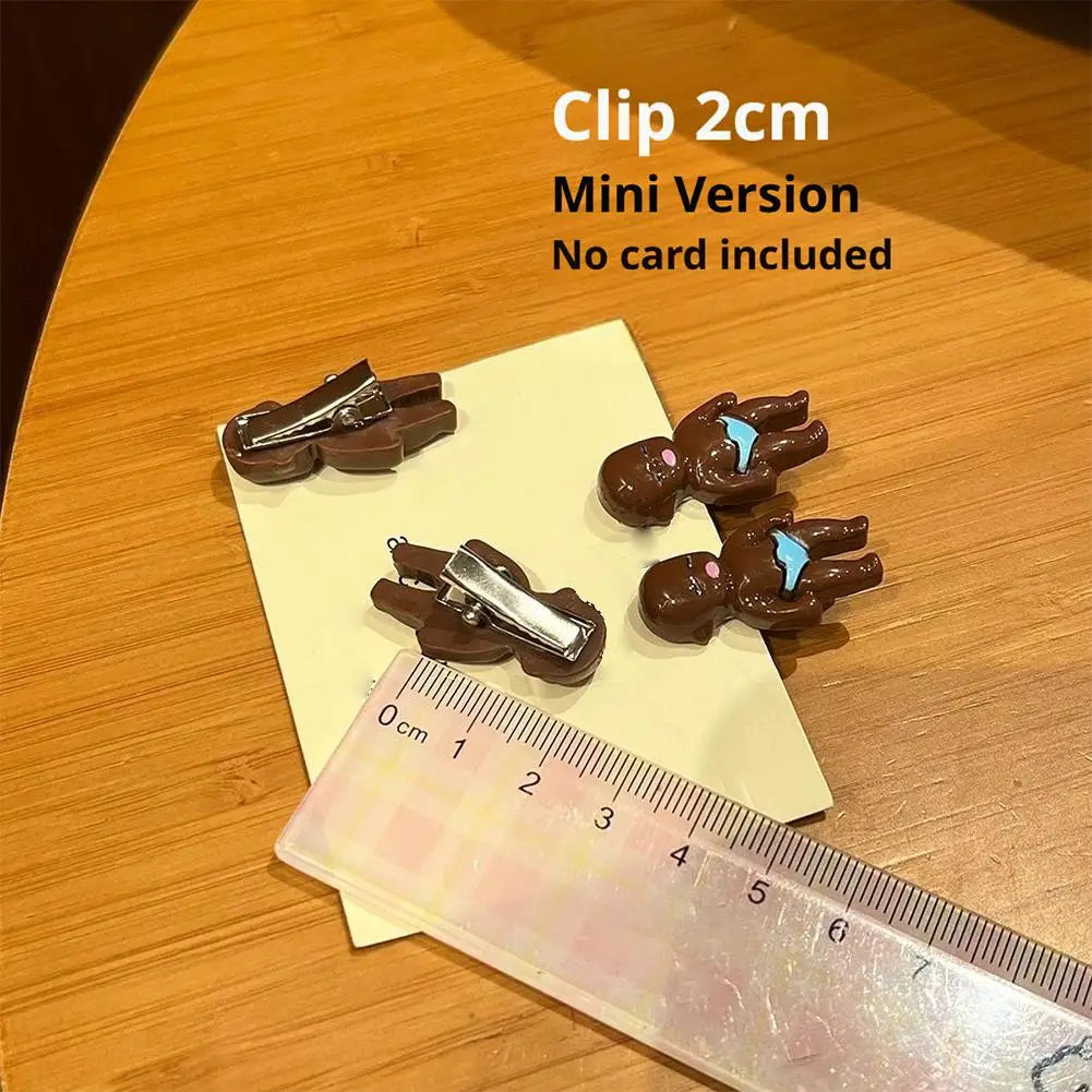Cartoon Baby Duckbill Hair Clips Set | Cute Mini Bang Pins Novelty Hair Clips QXL