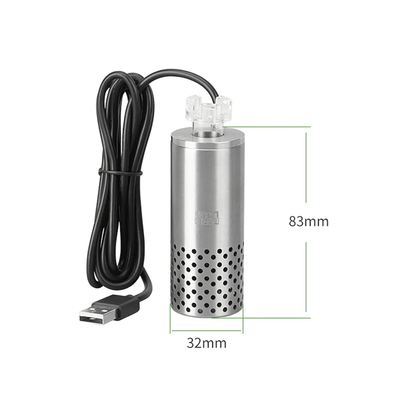 USB Aquarium Surface Skimmer | Electric Oil Film Remover Aquarium Surface Skimmer QXL USB