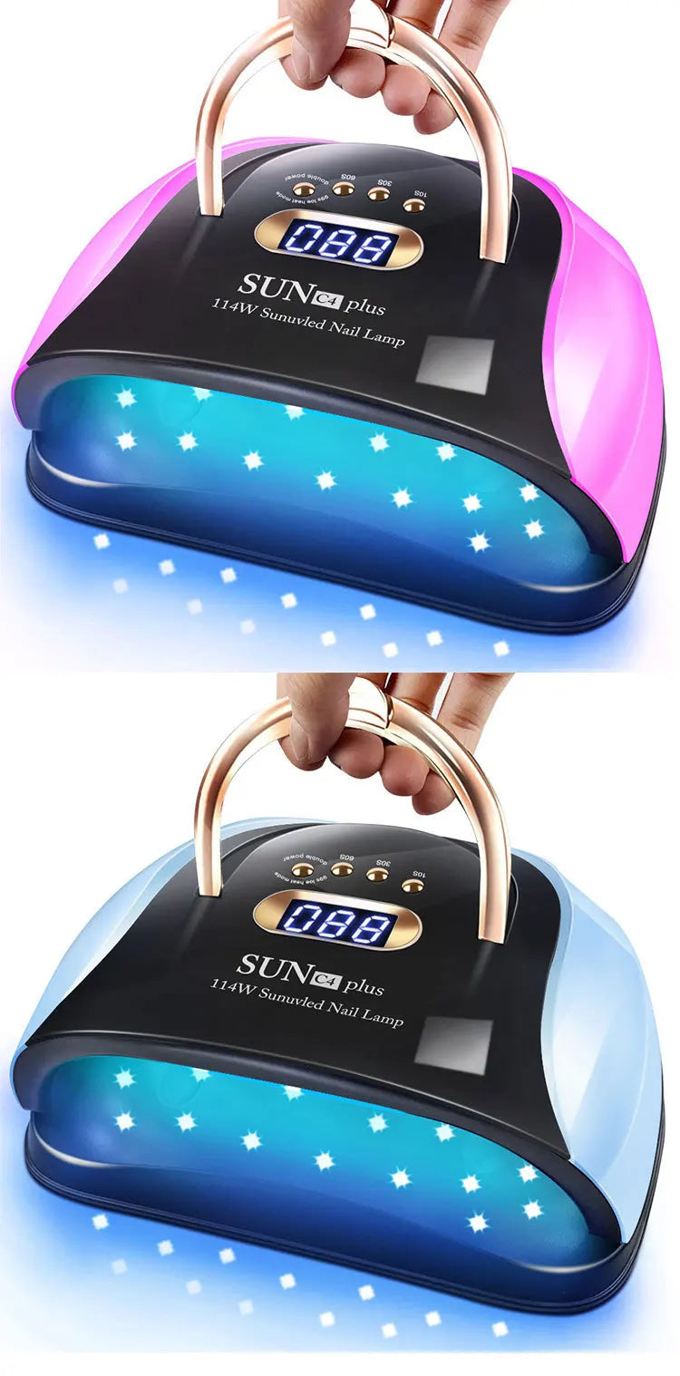 256W UV LED Nail Lamp | Smart Sensor Gel Nail Dryer UV LED Nail Lamp QXL