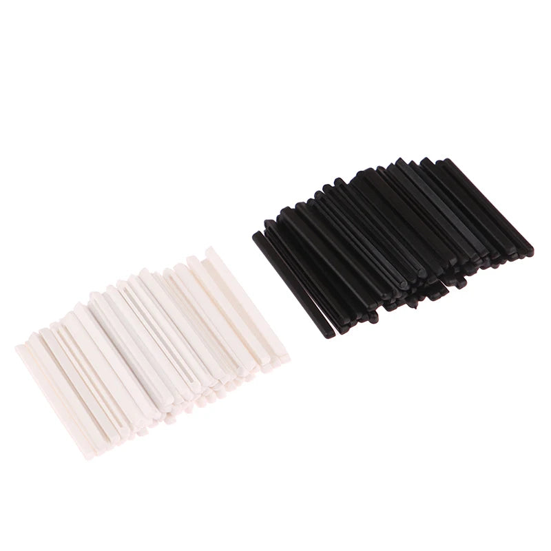 50-Pc Pet Clipper Blade Guide Replacements | Black & White Clipper Blade Guides QXL