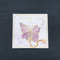Hollow Butterfly Magnetic Bookmark | Reading Gift & Souvenir Magnetic Bookmark QXL Purple
