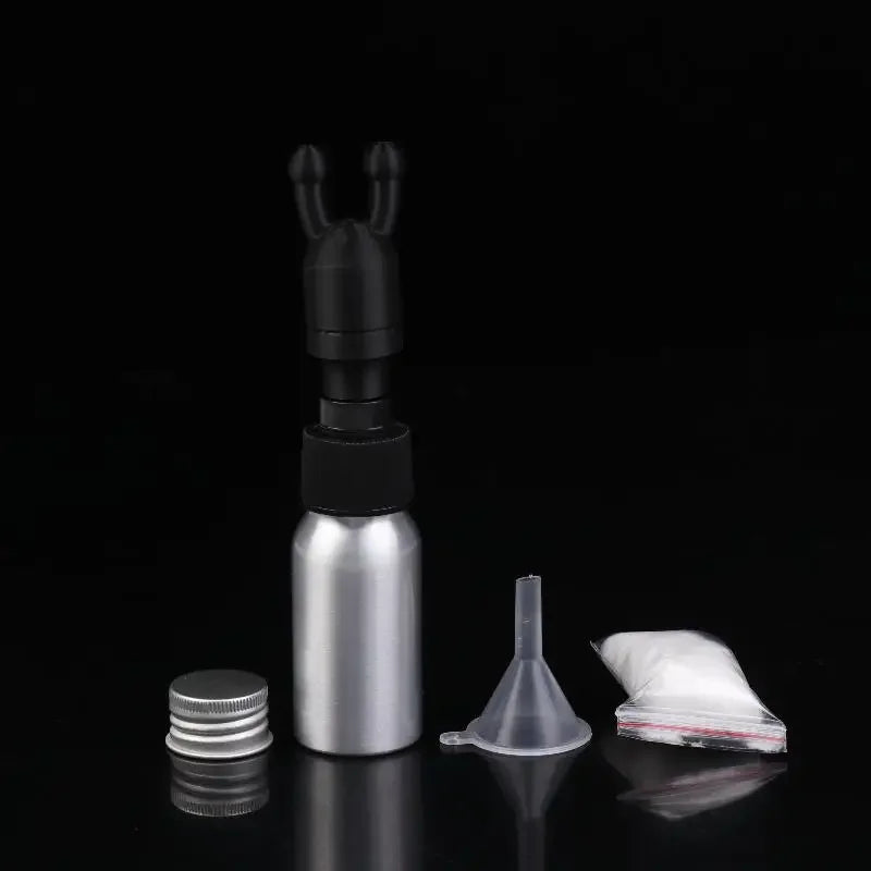 Leakproof Aluminum Essential Oil Inhaler Bottle | Silicone Cap Essential Oil Inhaler QXL