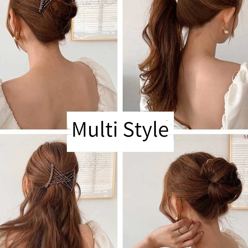 Magic Elastic Wire Ponytail Comb | Women's Hair Styling Tool Hair Styling Comb QXL