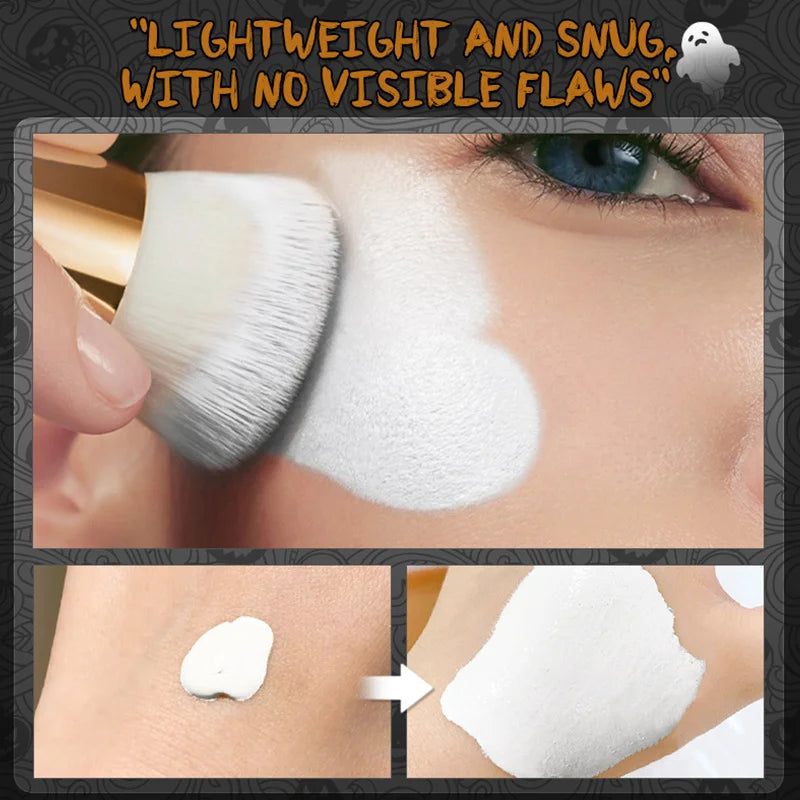 White Liquid Foundation – Full Coverage Goth & Cosplay Makeup Liquid Foundation QXL
