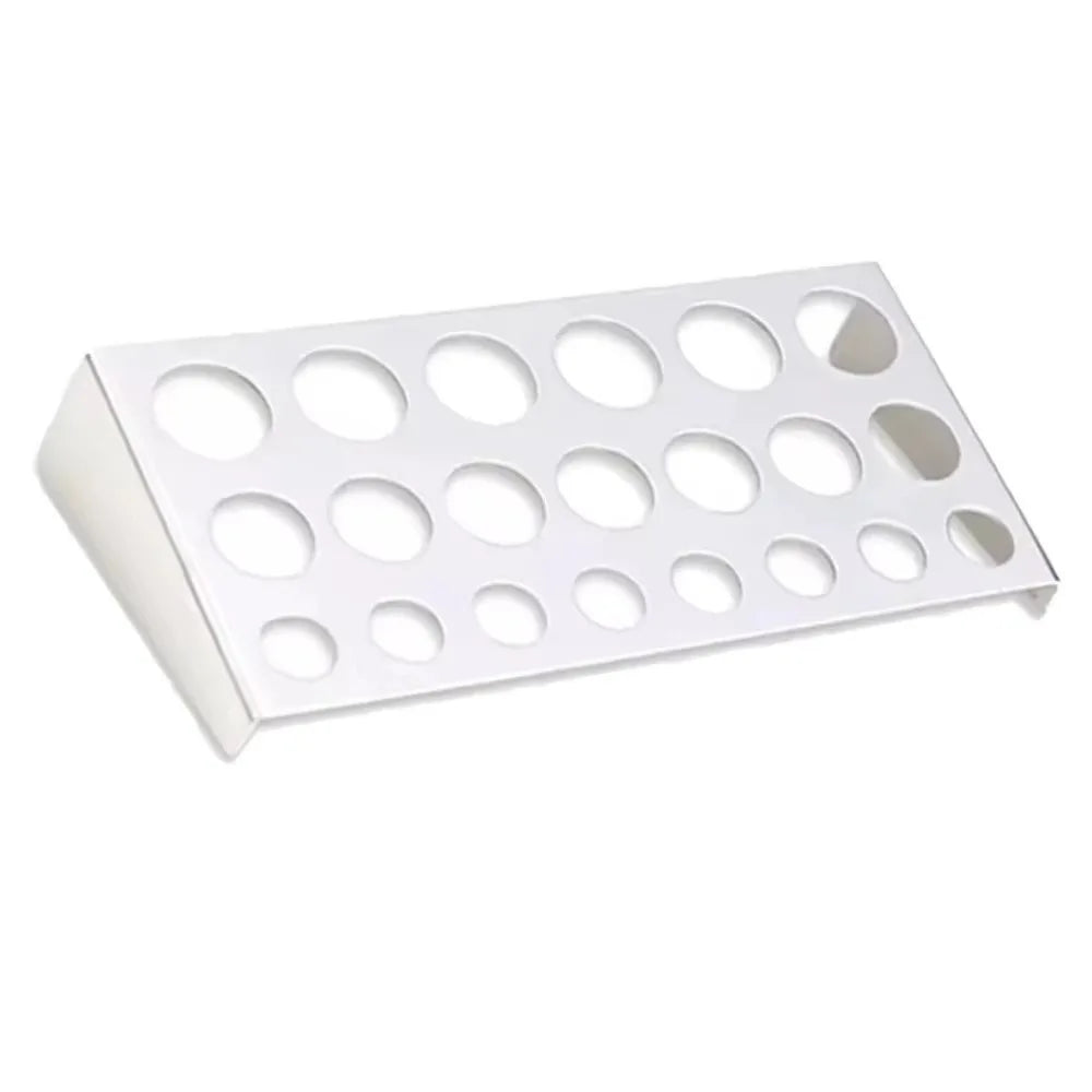 Tattoo Ink Cup Holder Stand – 7, 8 & 21 Hole Pigment Tray Tattoo Ink Cup Holder QXL silver-21holes