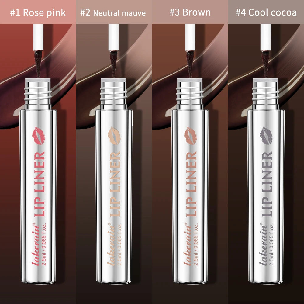 Peel Off Matte Lip Liner Stain | Waterproof Long-Lasting Peel Off Lip Liner QXL