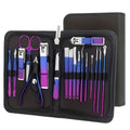 18/30-Piece Stainless Steel Manicure & Pedicure Kit with Case Manicure Pedicure Kit QXL 18Pcs