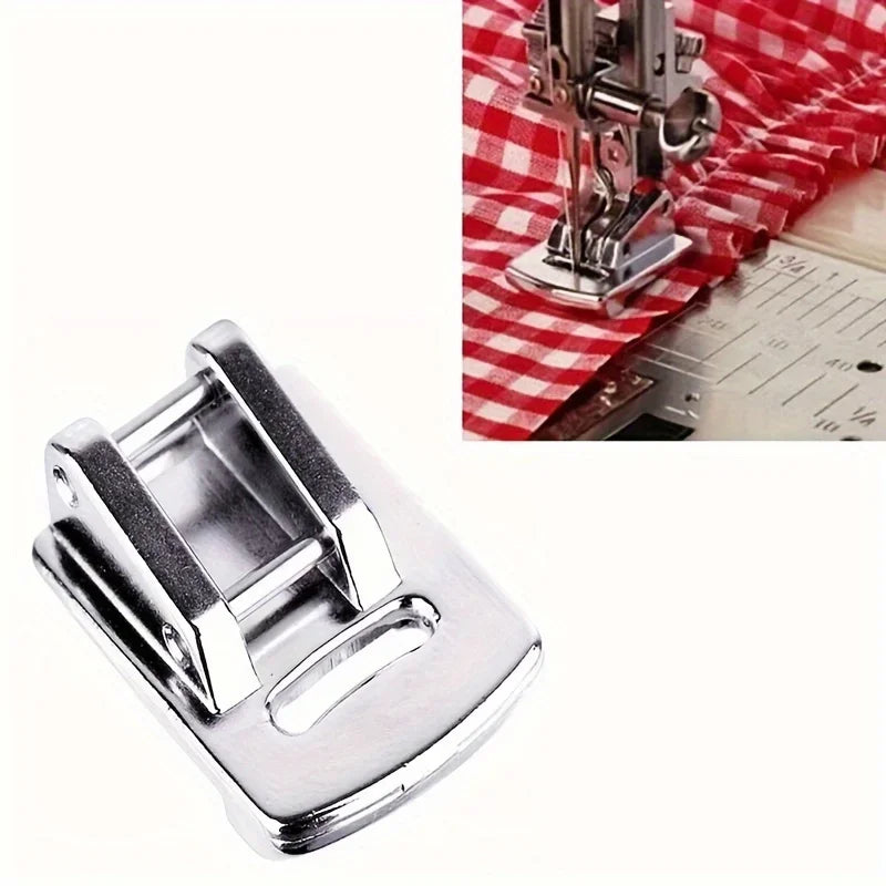 Shirring Gathering & Hem Presser Foot for Sewing Machines Presser Foot Attachment QXL