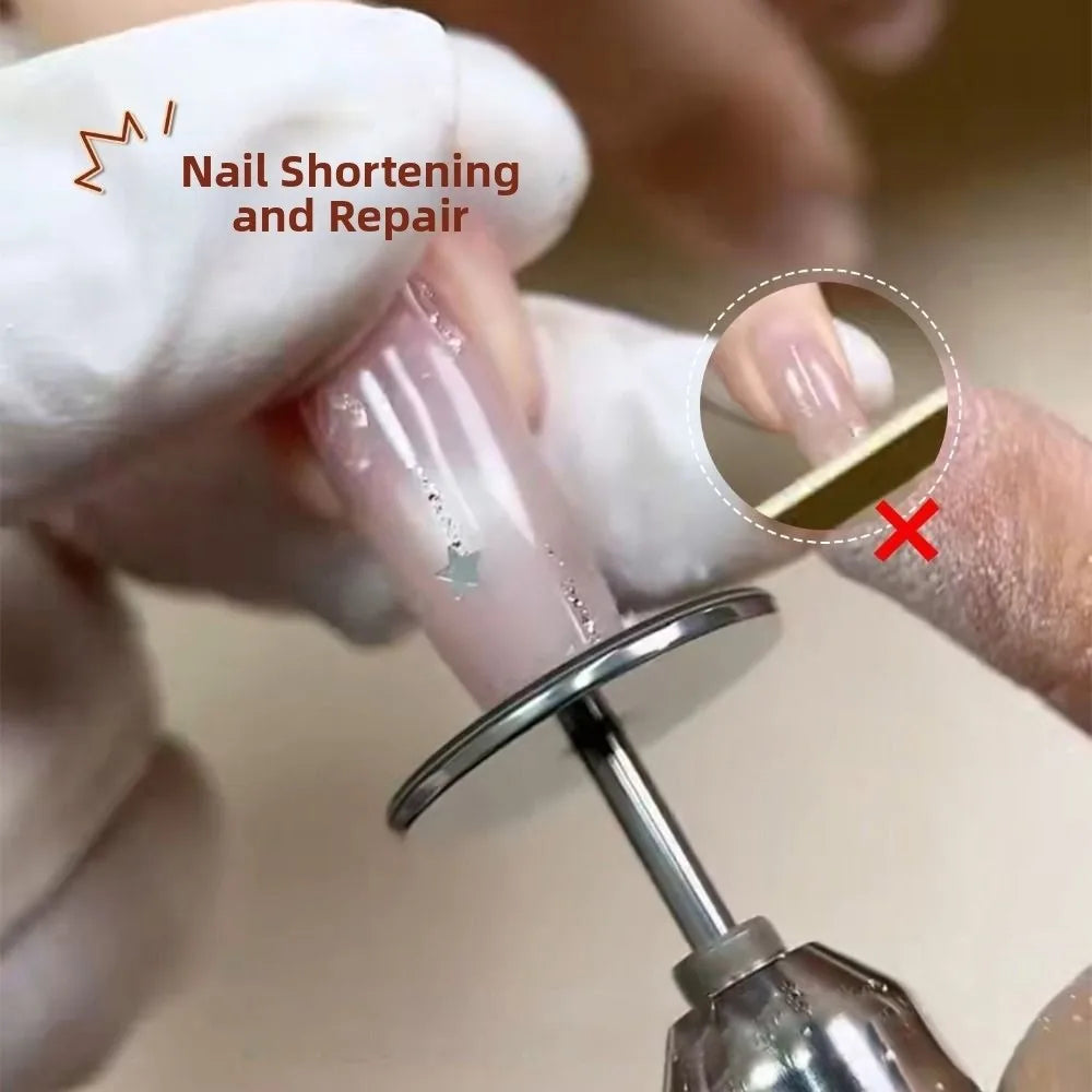 25mm Replaceable Buffing Disc | Nail & Pedicure Sanding Tool Nail Buffing Disc QXL