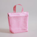 Mesh Travel Toiletry Bag | Portable Cosmetic Organizer Pouch Travel Toiletry Bag QXL Pink