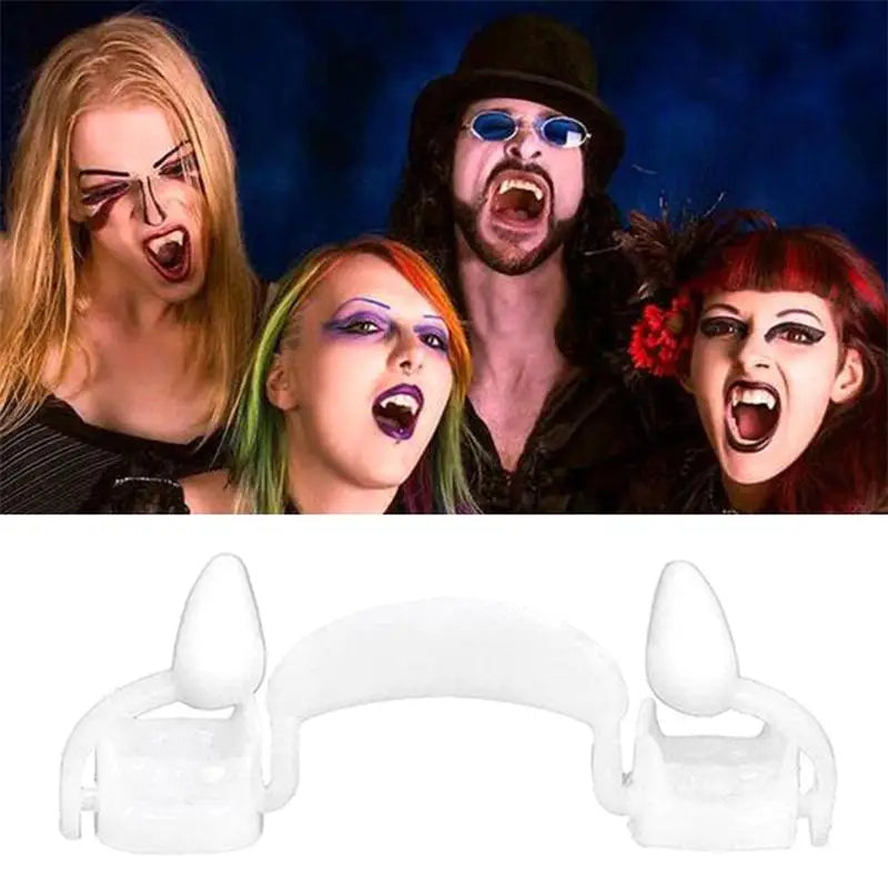 Vampire Fang Teeth – Halloween Cosplay Costume Prop Halloween Costume Prop QXL