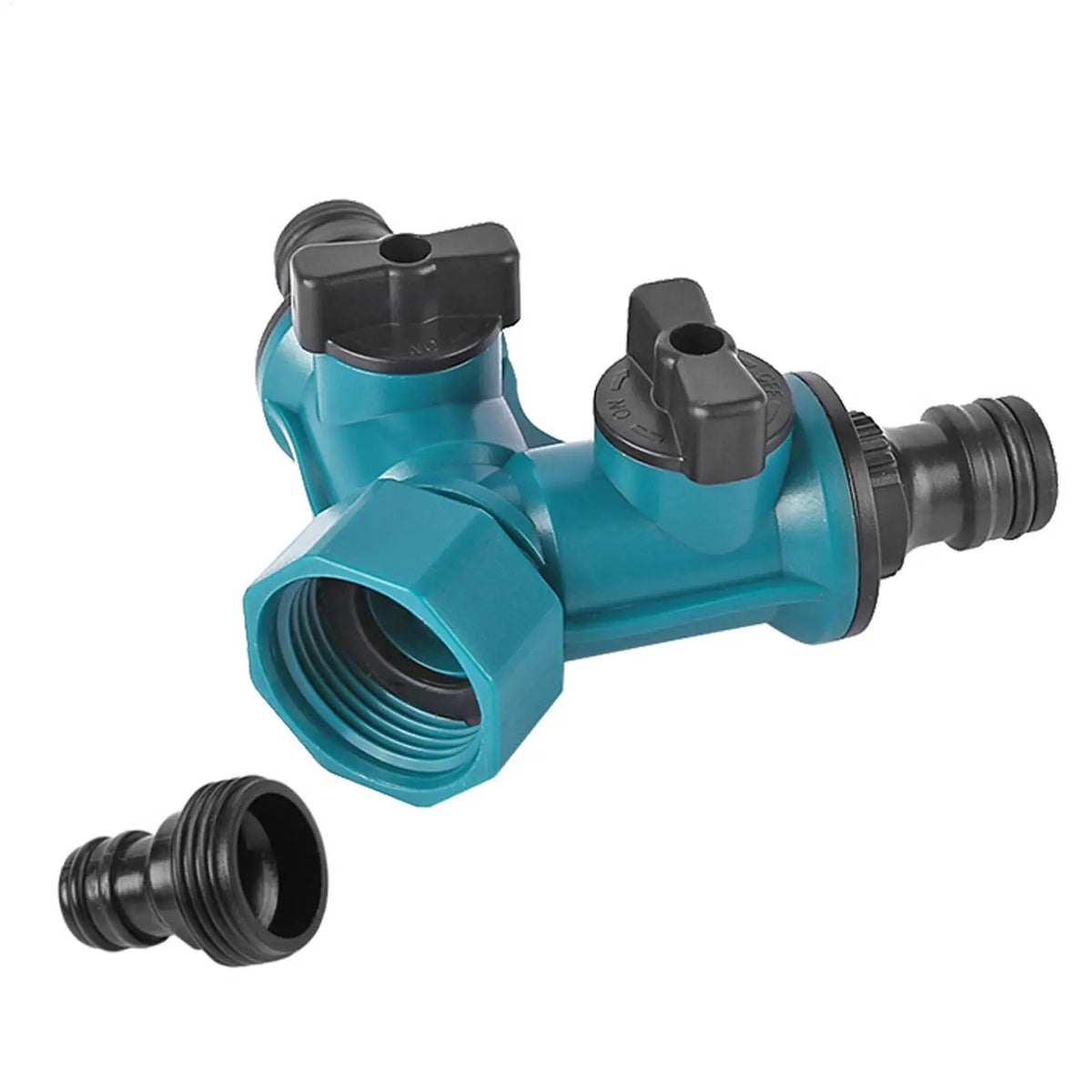 2/3-Way Garden Hose Splitter with Shut-Off Valve Garden Hose Splitter QXL