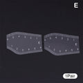 Eyebrow Stencil Ruler Set | Brow Shaping Tool 2/5 Pc Eyebrow Stencil Ruler QXL E 1Pair