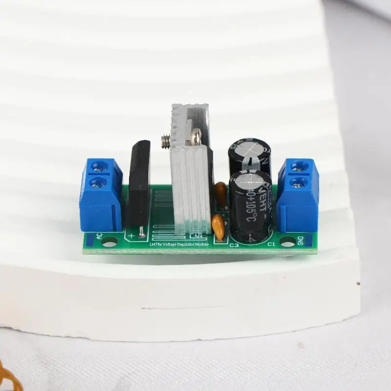 L7805 L7812 Voltage Regulator Module – 5V / 12V DC Output Voltage Regulator Module QXL