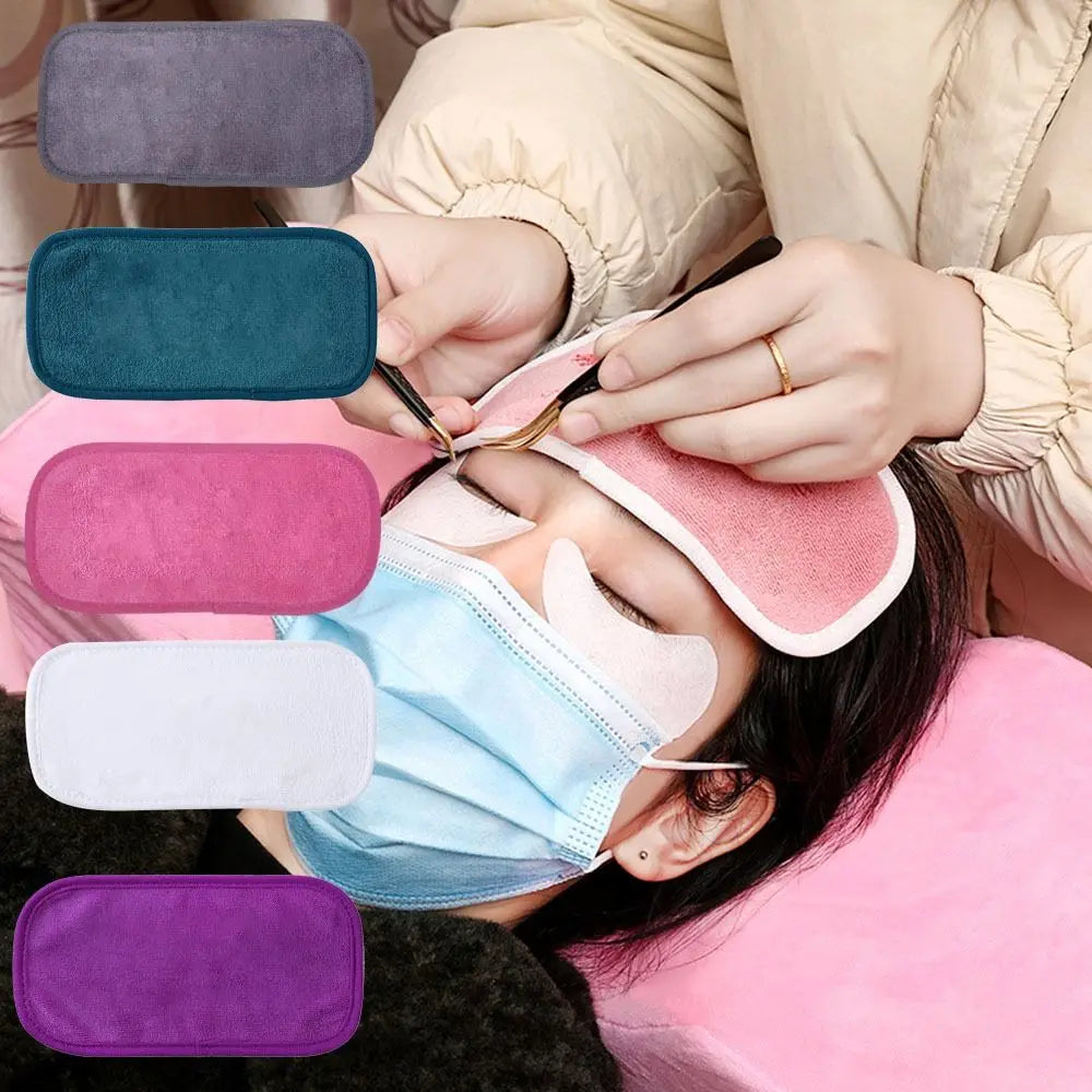 3-Pack Soft Eyelash Extension Forehead Pads & Lash Tray Lash Extension Pad QXL