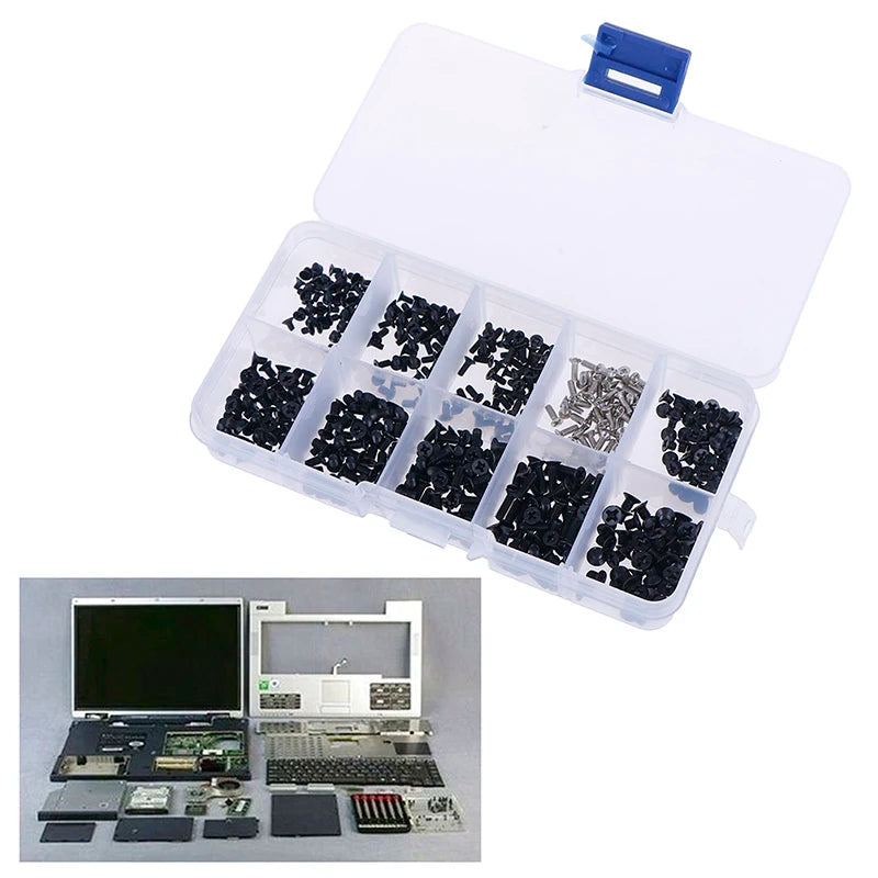 500-Pc Laptop Screw Set M2 M2.5 M3 | Universal Repair Kit Laptop Screw Set QXL
