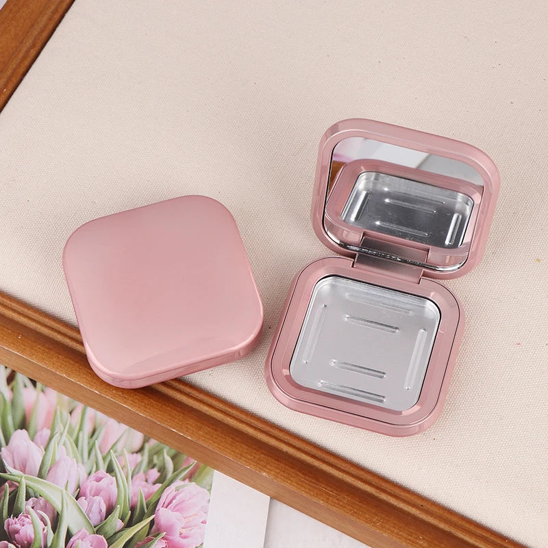 Pink Empty Magnetic Cosmetics Palette – DIY Eyeshadow Box Makeup Palette Case QXL