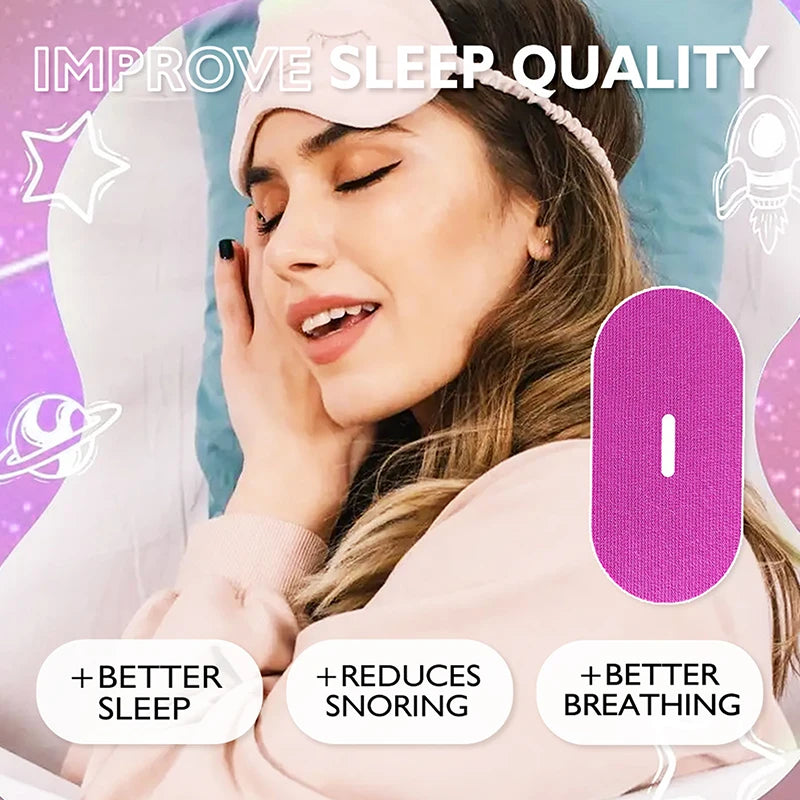 30-Pack Anti-Snoring Mouth Tape | Nose Breathing Sleep Aid Sleep Mouth Tape QXL