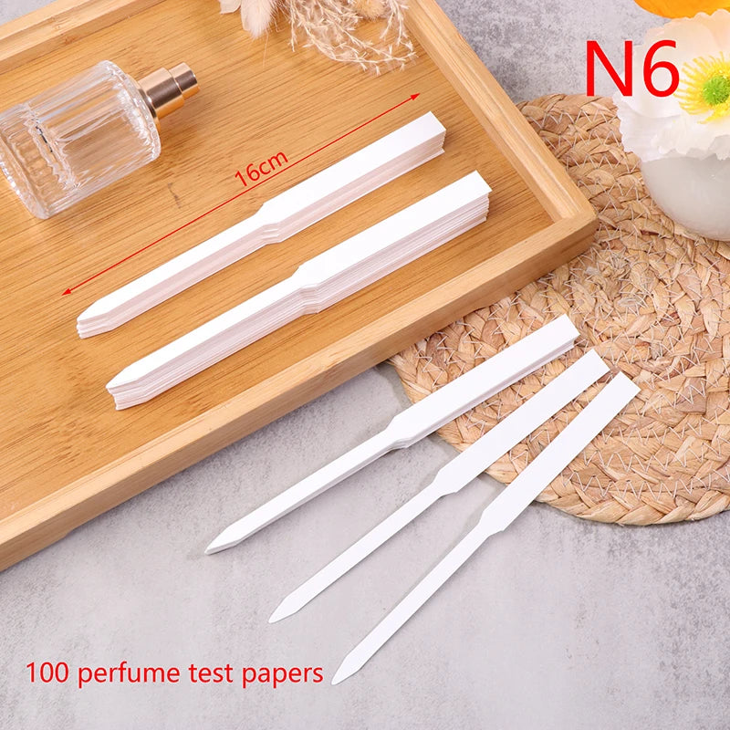 100-Pack Round Perfume & Essential Oil Test Strips Perfume Test Strips QXL 6