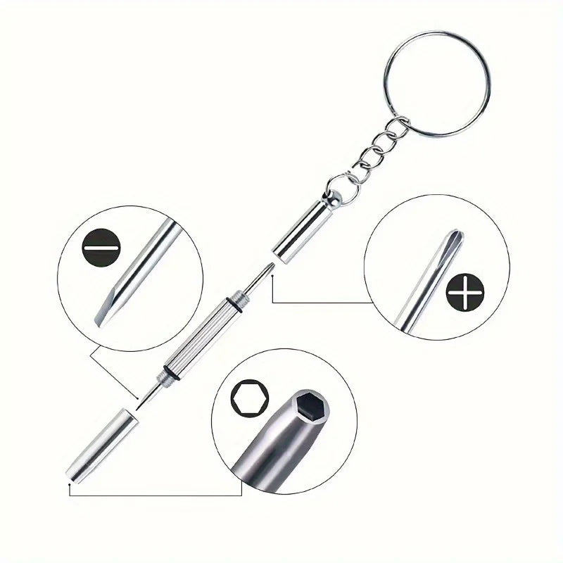 3-in-1 Mini Screwdriver | Glasses & Computer Repair Tool Precision Screwdriver Set QXL