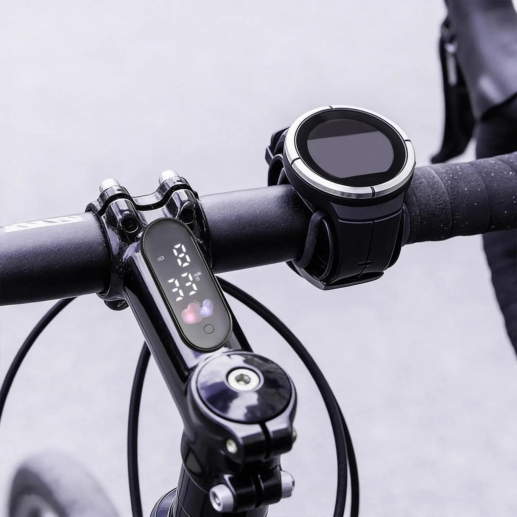Mini LED Stick-On Dashboard Clock | Car & Motorcycle Dashboard Clock QXL