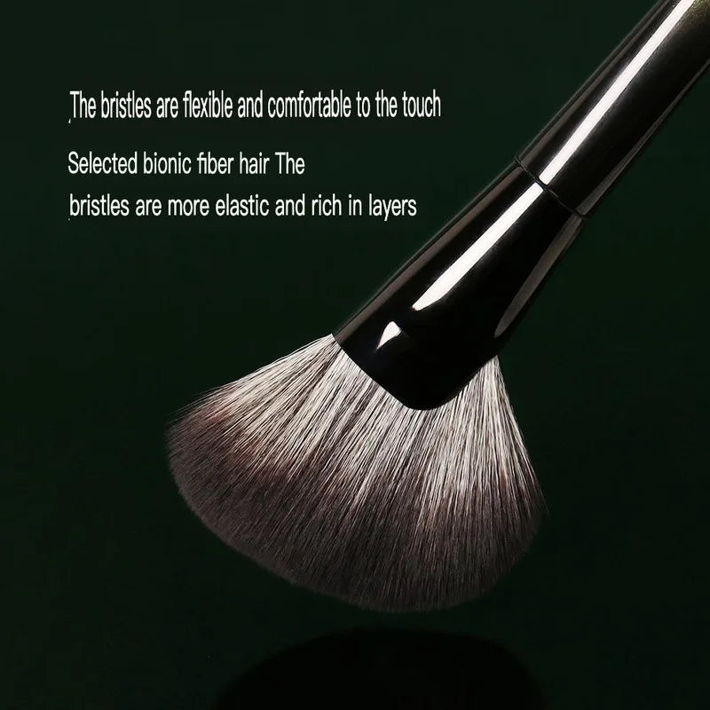 Large Slanted Contour Brush – Fluffy Soft Sculpting Makeup Tool Contour Makeup Brush QXL