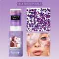 Mermaid Rainbow Glitter Stick – Face, Body & Hair Shimmer Body Glitter Stick QXL PURPLE