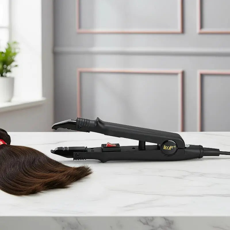 Shmacax Heat Fusion Hair Extension Iron | Adjustable Temp Hair Extension Iron QXL