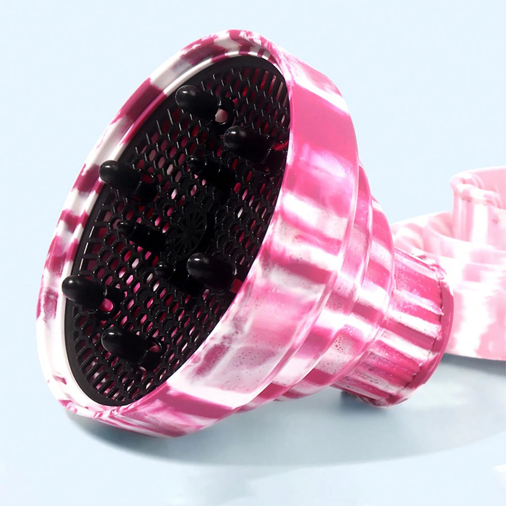 Silicone Hair Dryer Hood Diffuser | Universal Fit Attachment Hair Dryer Diffuser QXL