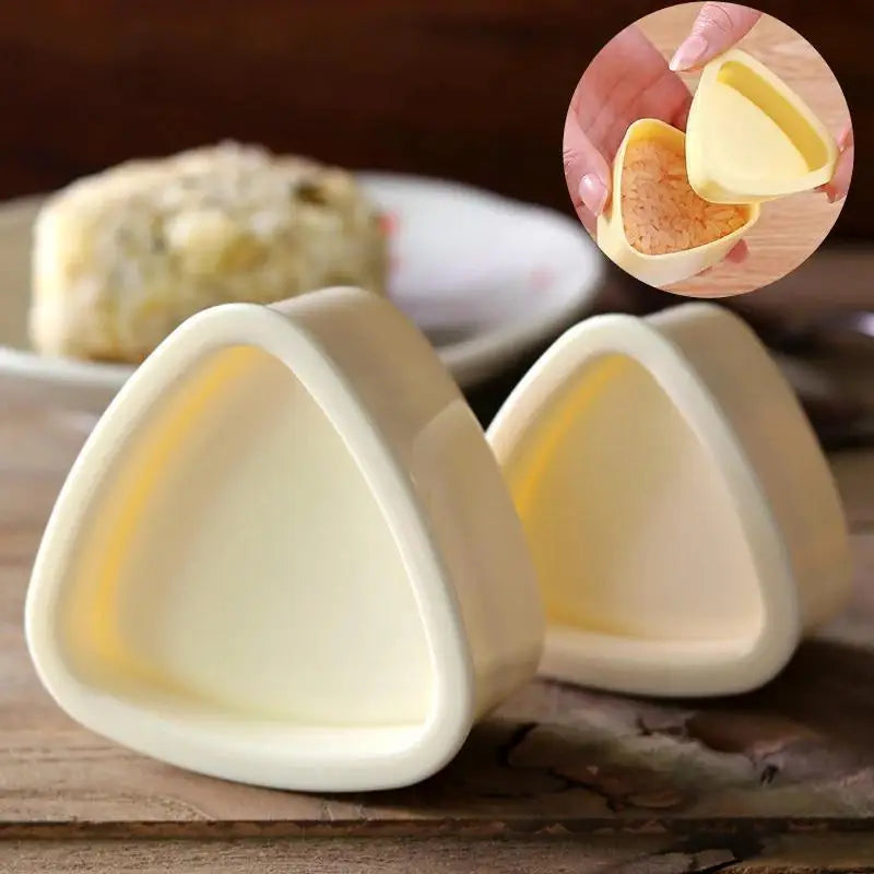 Triangular Onigiri Sushi Mold | Rice Ball Maker Press Tool Sushi Rice Mold QXL